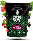 Yerba Maté Starter Kit - Verde Maté FOREST FRUITS (500g) & Stainless Steel Infuser