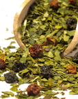 Yerba Maté Starter Kit - Verde Maté FOREST FRUITS (500g) & Stainless Steel Infuser