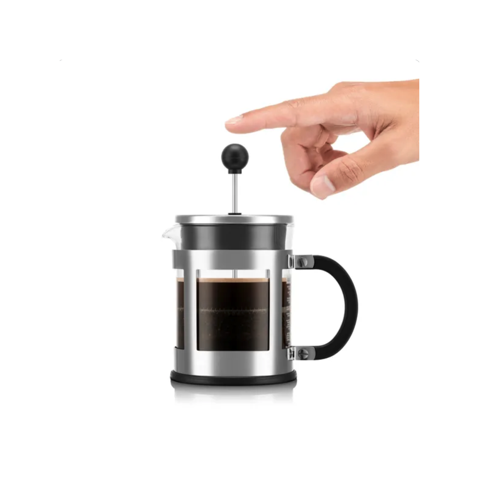 KENYA French Press (Silver)