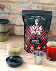 Yerba Maté Starter Kit - Verde Maté GUARANÁ (400g) & Stainless Steel Infuser